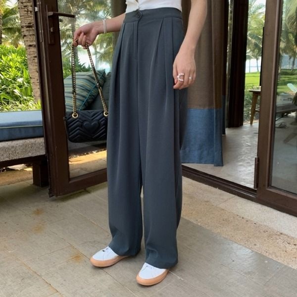 모노위크 [패션플러스][모노위크][당일배송/가을신상준비] 더핏 핏보장 여성 슬랙스 와이드 팬츠