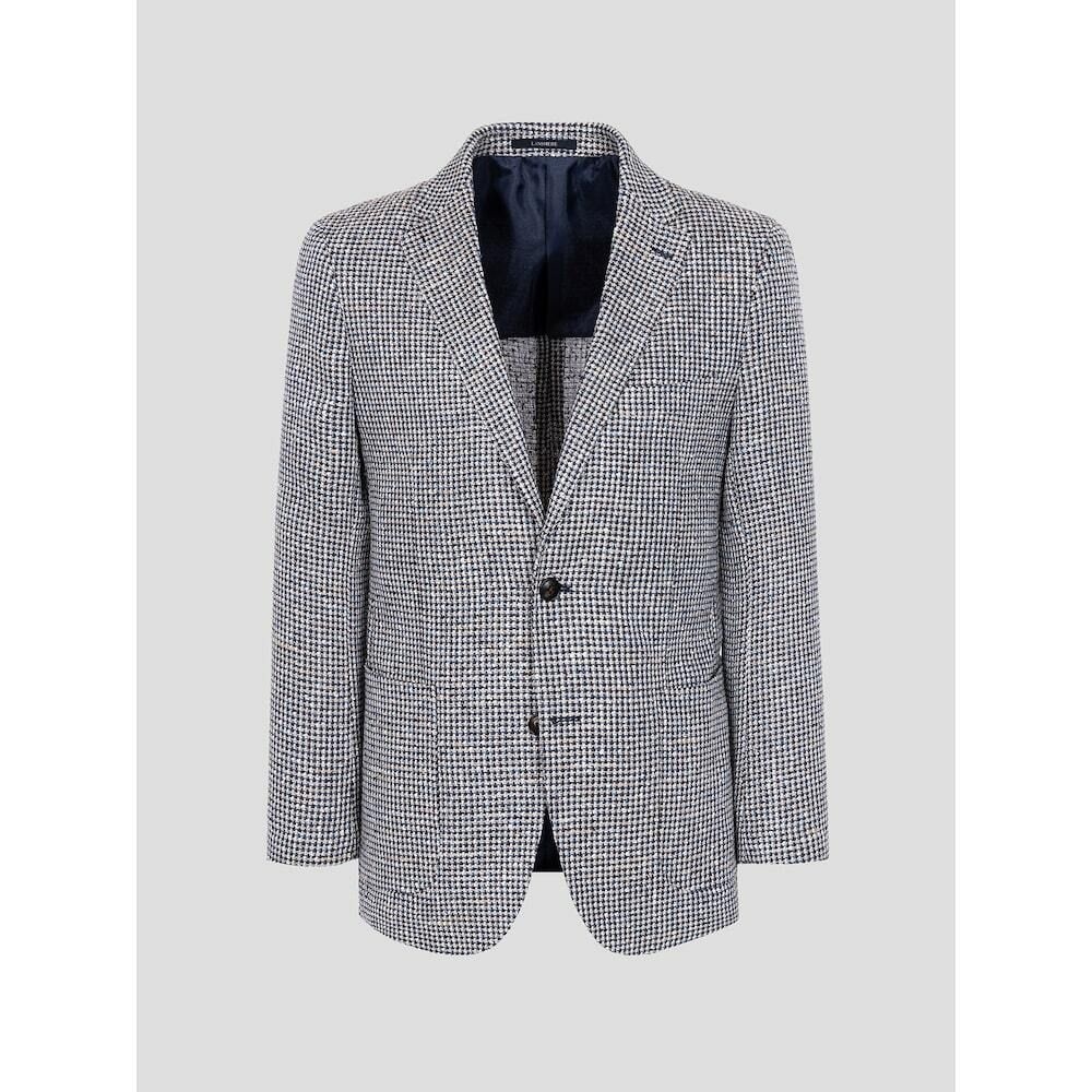 (현대Hmall) [LANSMERE] [Lansmere] FERLA 리넨실크 마이크로 재킷  네이비 (LA6111L03R)