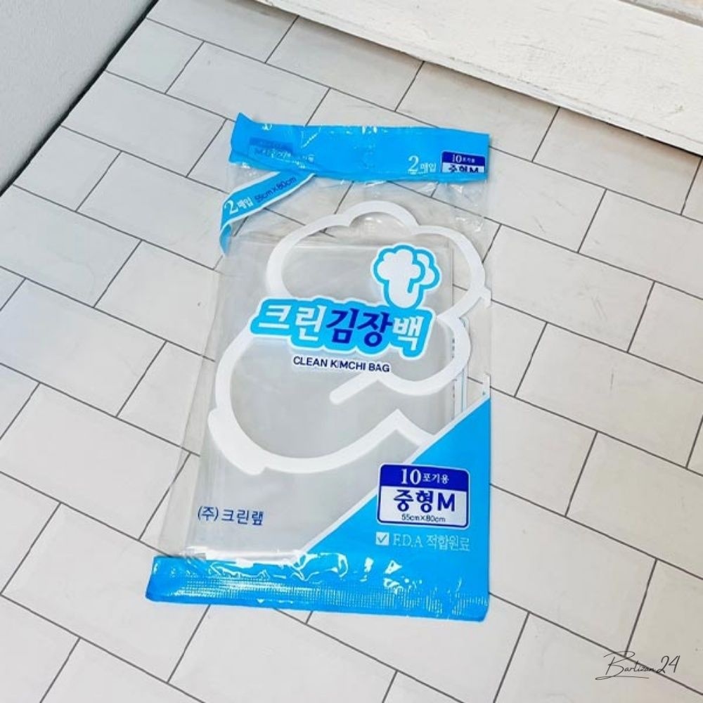 이터너티LIMITED 크린랩 김장백 10포기 2매입 깍두기 위생봉투 양념백 김장철 이불비닐 밀봉보관