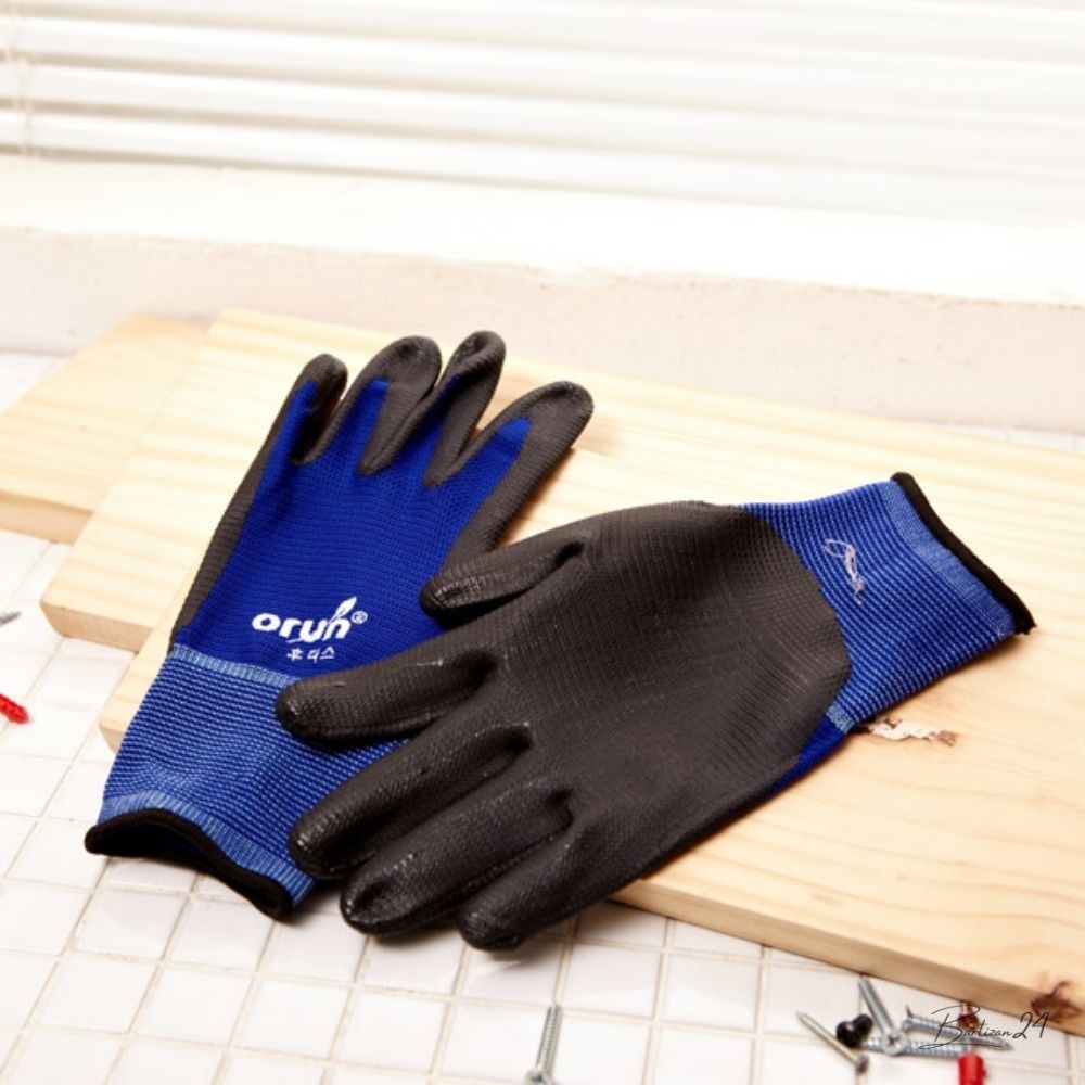 더블 NBR 장갑 L사이즈 물류 레저용 편한착용 물류정리 일반작업 통기성