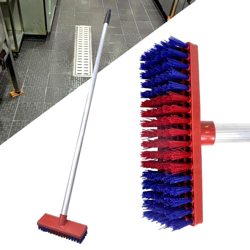 [현대협력업체]국내산 바닥청소 사각 밀대솔 찌든 물때 단단한솔 대중탕 세차장 데크청소