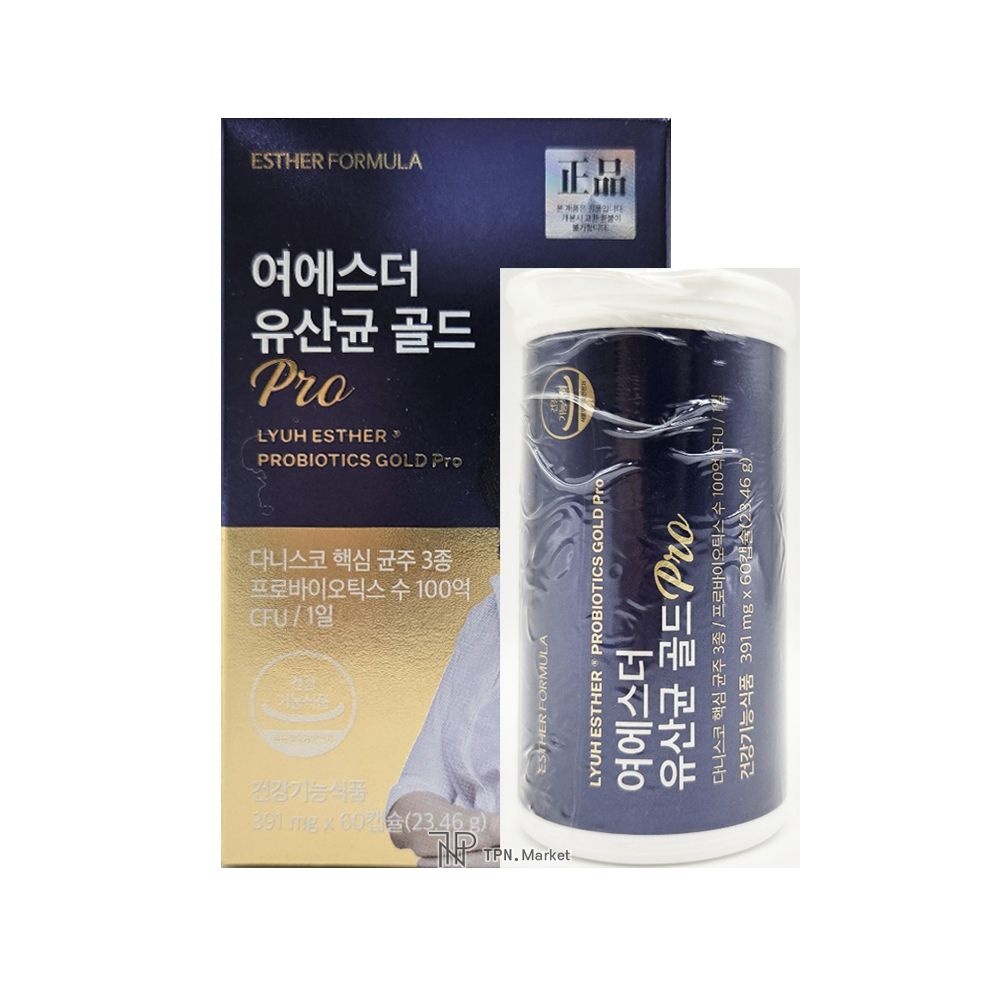 에스더포뮬러 여에스더 유산균 골드 프로 391mg x 60캡슐