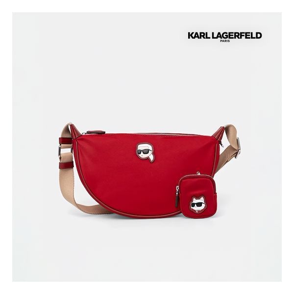 칼라거펠트 A1W30386 하프문 숄더백