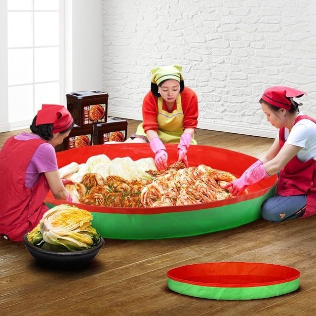 아카시아리빙 김장매트 140cm 다용도 김치비닐 김장철 다라 대야