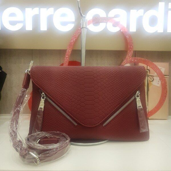 피에르가르뎅 [모다아울렛][피에르가르뎅]아나콘다 엠보 클러치백01I3280WUt_GN 구리남양주점