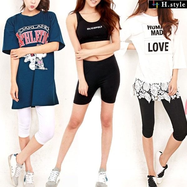 H스타일 [패션플러스][H스타일]P_S17 빅사이즈 여름레깅스 무료배송 1+1이벤트