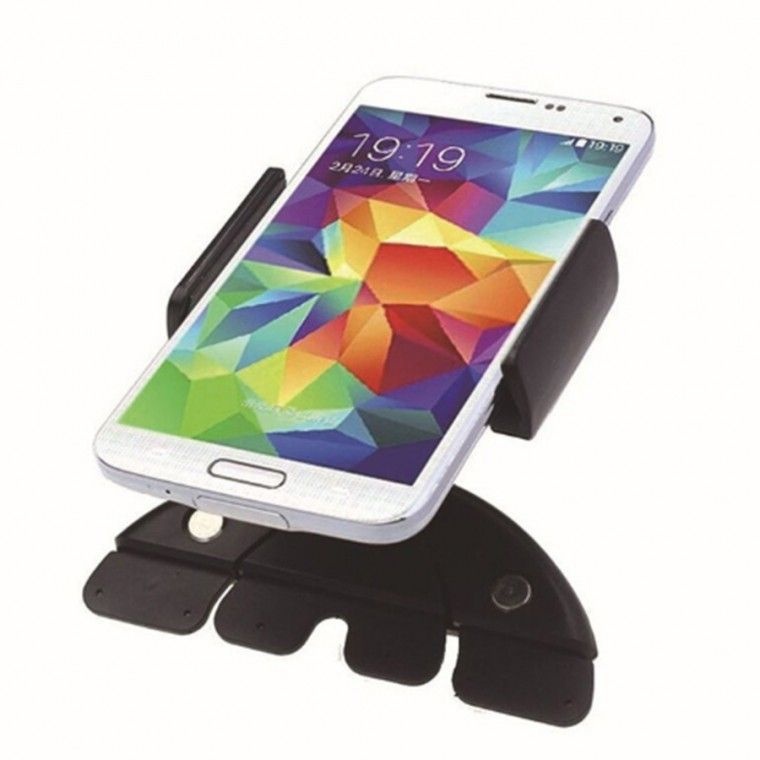 차량용 핸드폰 거치대 CD슬롯 집게형 스마트폰 차량 핸드 폰거치대 휴대 품 cd슬롯 스마트