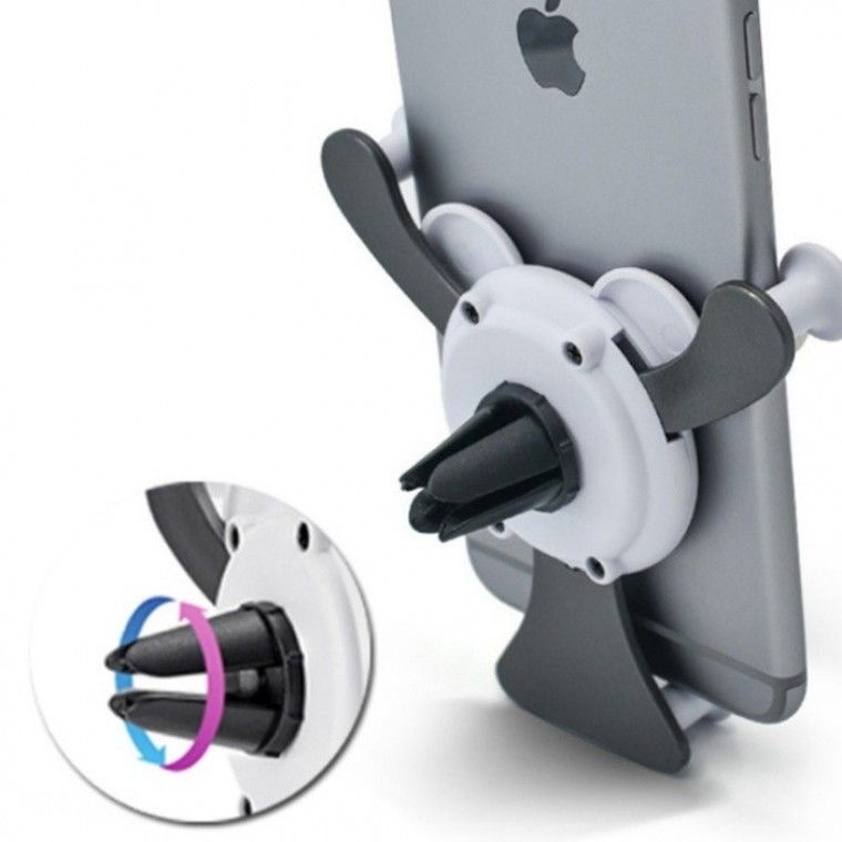 차량 용 송풍구 거치대 팬더 핸드폰 휴대폰 차량용거치대 핸드 폰거치대 자동차 차량용 홀더