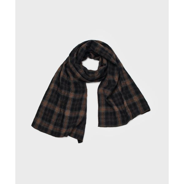 BELIER BELIER 시티 그리드 머플러 브라운 체크 BDJWAC01BH 3058000