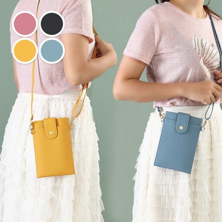 휴대폰 크로스백 미니 가방 스트랩 여행용 폰 케이스 핸드 폰가방 미니백 여성 핸드백 휴대