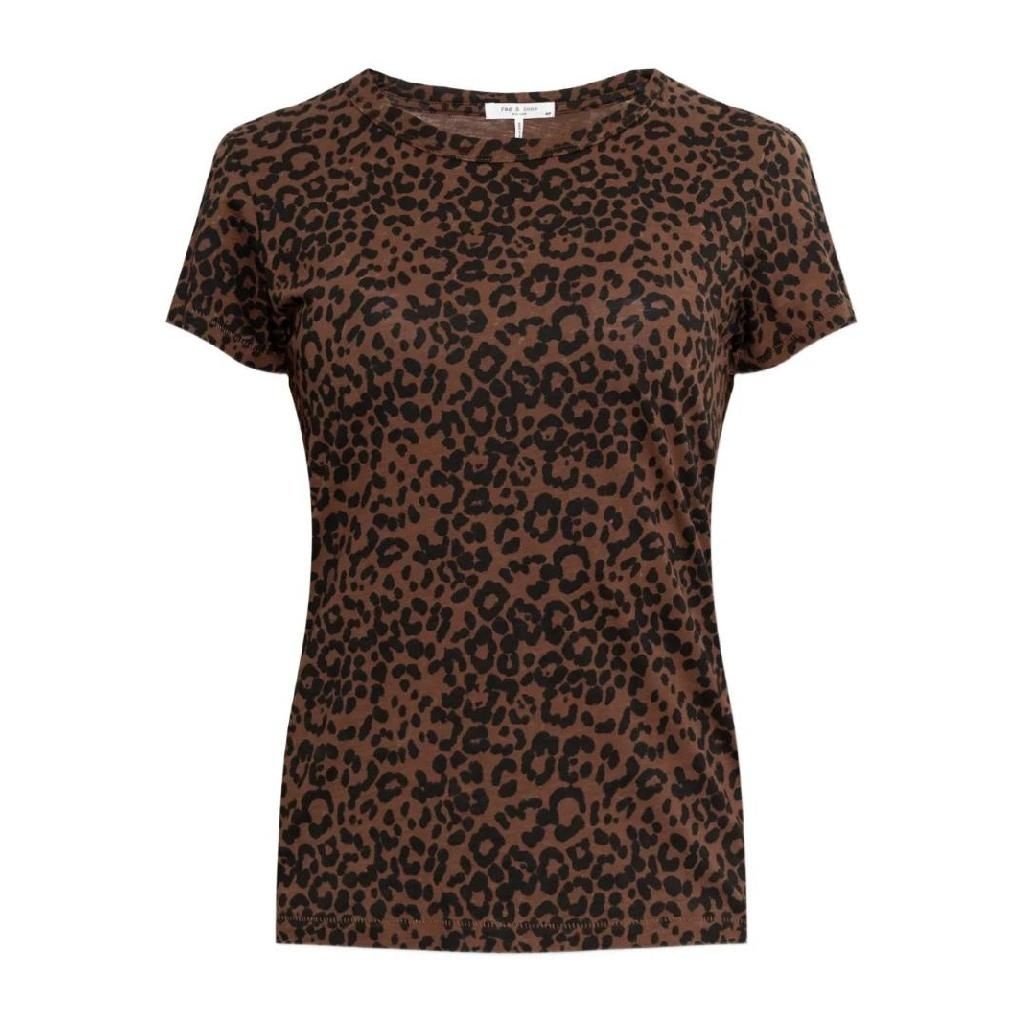 랙앤본 랙앤본 애니멀 프린트 티셔츠 RE8K25HT3SW TP447671251