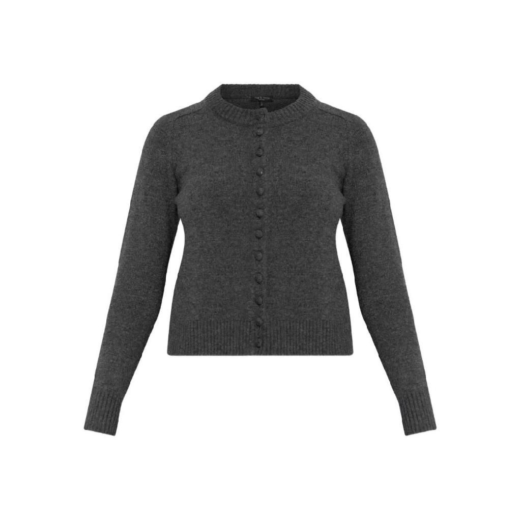 랙앤본 버튼 가디건 RG5I25H6MWC T