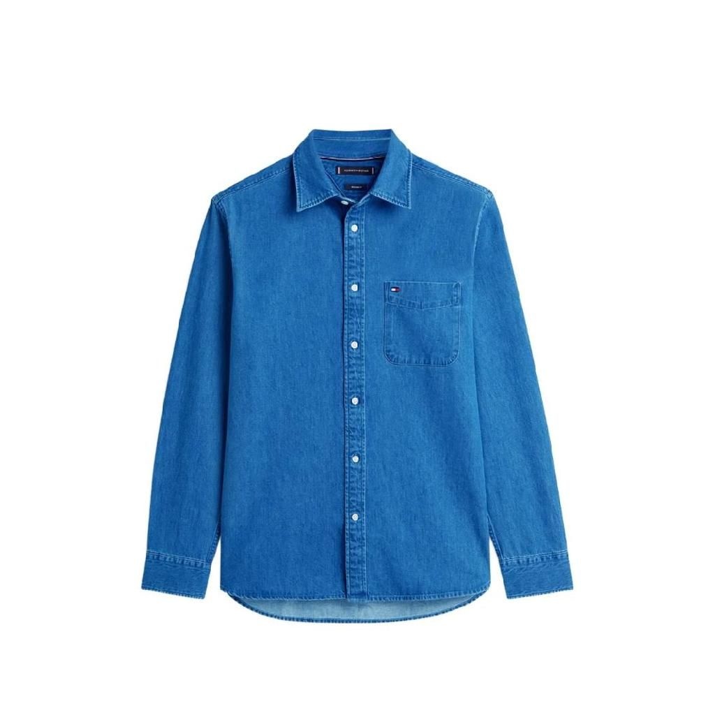 타미힐피거 체스트 포켓 긴소매 셔츠 MW0MW40494 TP449586359