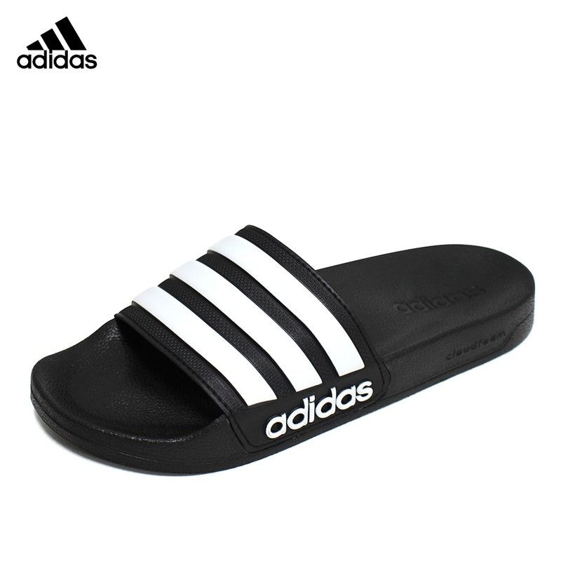 아디다스 CF 아딜렛 컴포트 3S 슬리퍼 남자 여자 삼선 사무실 신발 AQ1701