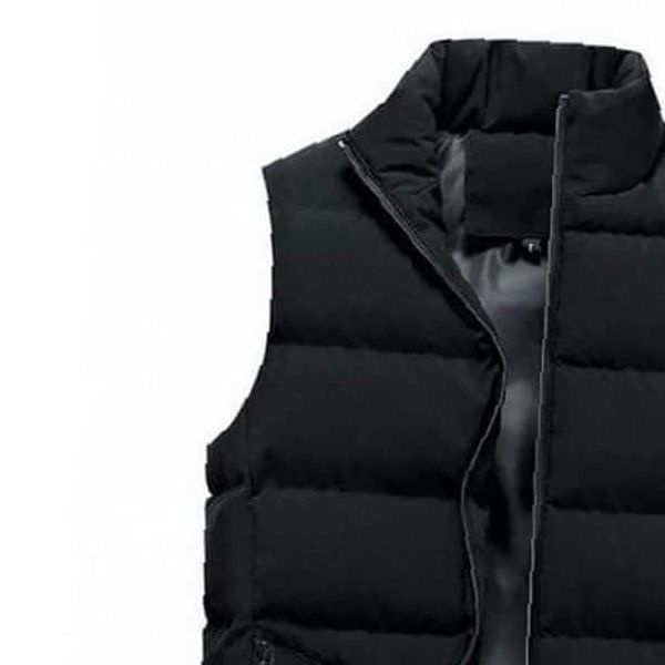 HS 쌍문상회 하이넥 남녀공용 데일리 패딩조끼 출퇴 작업 등산 조끼 빅사이즈