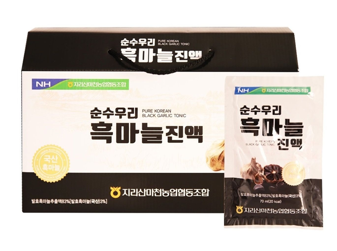 흑마늘진액 마늘즙 흑마늘액 순수우리 명절 부모님선물