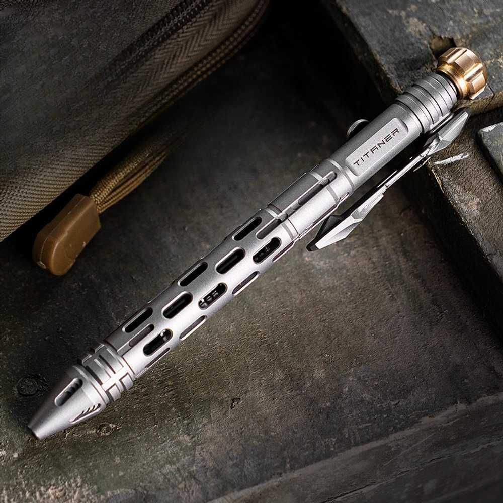 [해외] 호신용펜 전술펜 티타늄 세라믹 텅스텐 필기 자기방어 응급탈출