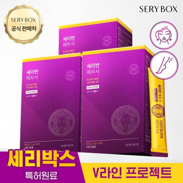 (주)바이오피던스 [세리박스] 리뉴얼 세리번 메두사 3개월분(28포 x 3개입)