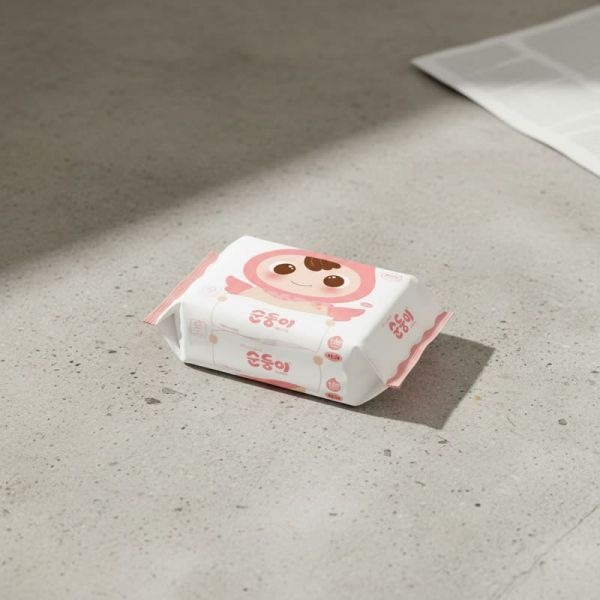 순둥이 베이직 무향 엠보싱 리필형 100매 10팩+캡형 10팩