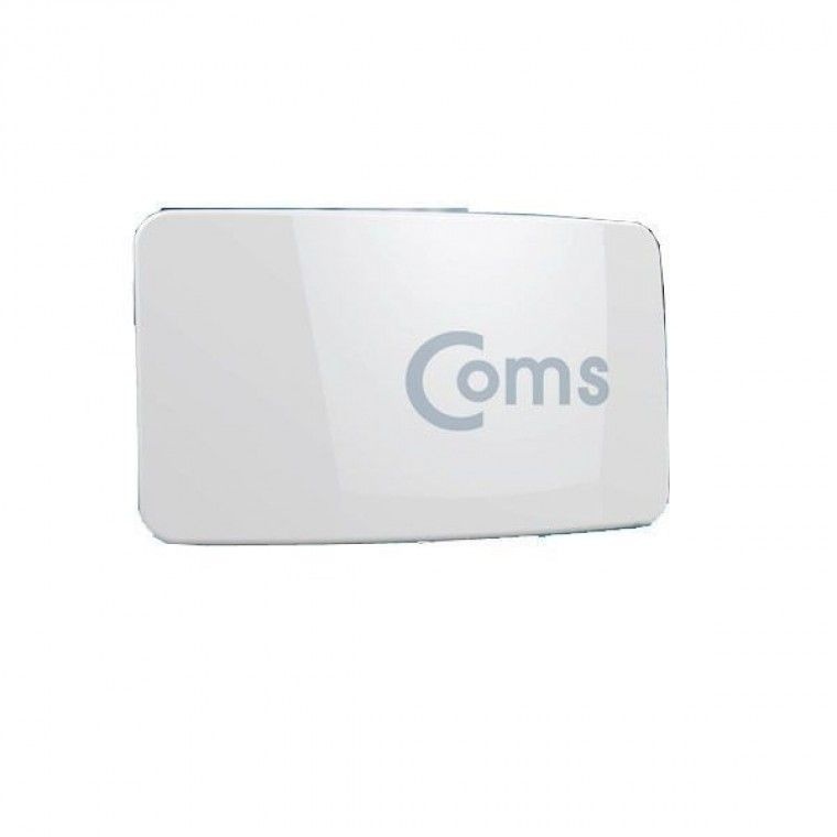 Coms Coms 안테나 디지털TV 수신기 커브드 화이트 Full HD