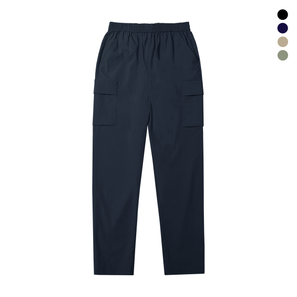 랜더스 [패션플러스][랜더스][루페코리아] 랜더스 풀밴딩 카고 조거 나일론 스판 팬츠 BTR410 NV