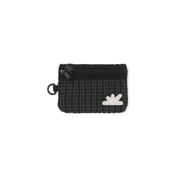 SUNLOVE Zip Card Pouch Black Grid SLCO0WACWA01BKG 3060402