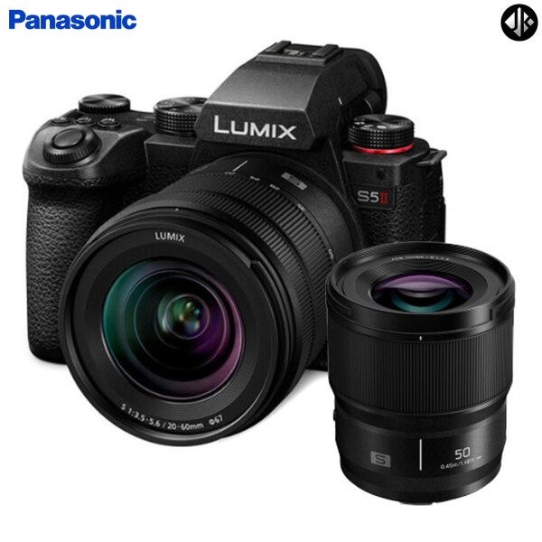 파나소닉 [파나소닉] 루믹스 DC-S5 II 바디 + 더블렌즈 KIT (20-60mm,50mm) / DC-S5M2W