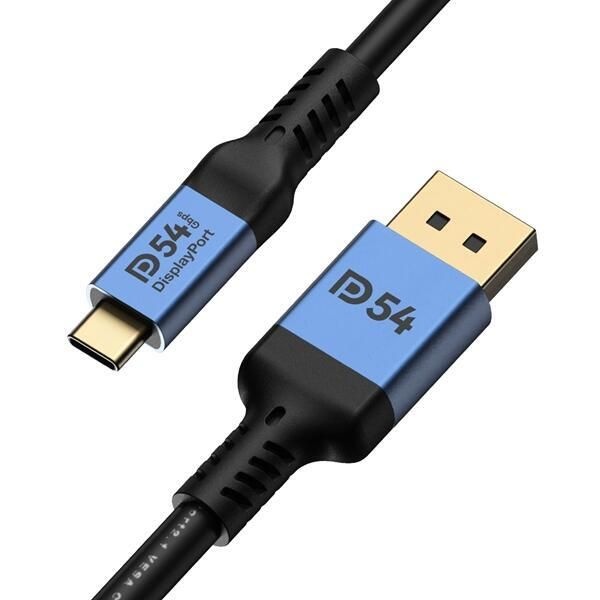 [아트박스] /아트뮤 VESA 인증 C타입 to DP 2.1 DP54 16K DisplayPort 케이블 1m