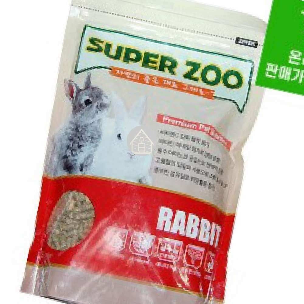 서다락협력회사 슈퍼주 성토용 토끼 사료 730G 무첨가 토끼밥 토끼간식