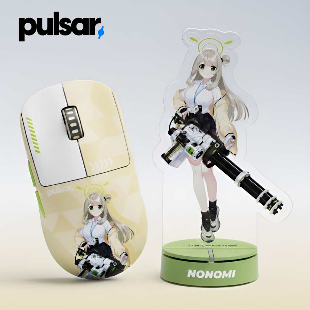 상품상세참조 펄사 X2 CrazyLight 크레이지라이트 블루아카이브 에디션 노노미 무선 게이밍 마우스