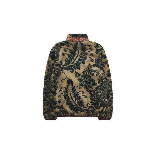 Kapital캐피탈 다마스크 패턴 플리스 집 블루존 베이지 EK-950EK-1509LCA