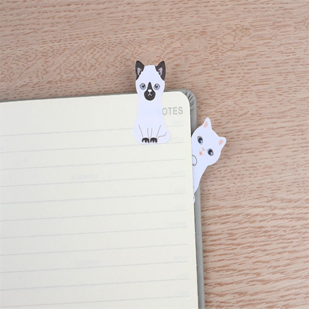 캣 접착메모지 예쁜메모지 탁상용메모지 모니터메모