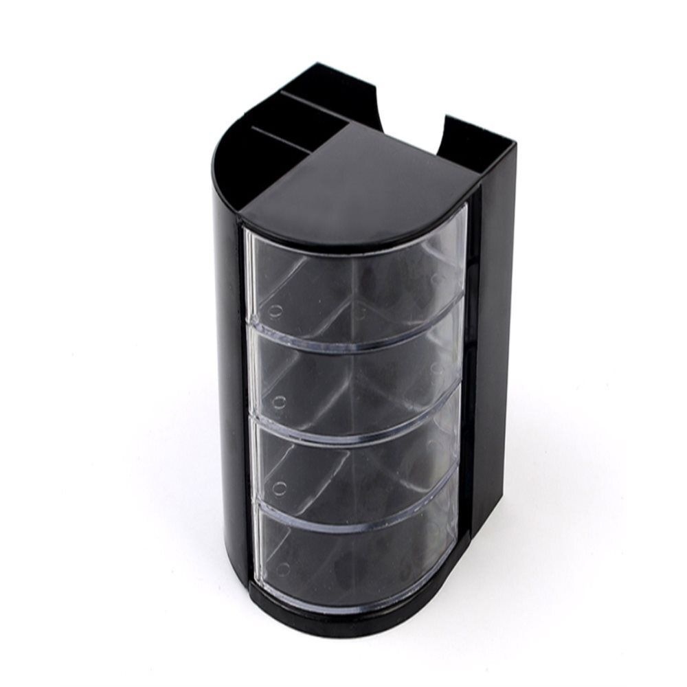 4단 수납 펜꽂이 사무실볼펜꽂이 책상위수납장 탁상용미니휴지통