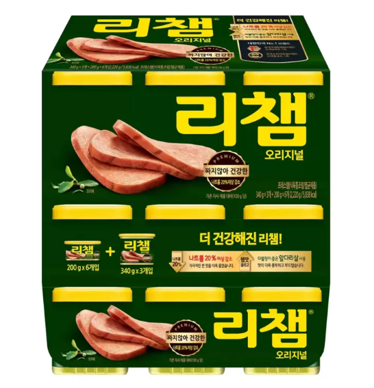 [온누리7%혜택]무료배송 동원 리챔 2.22kg (340g x 3 + 200g x 6)