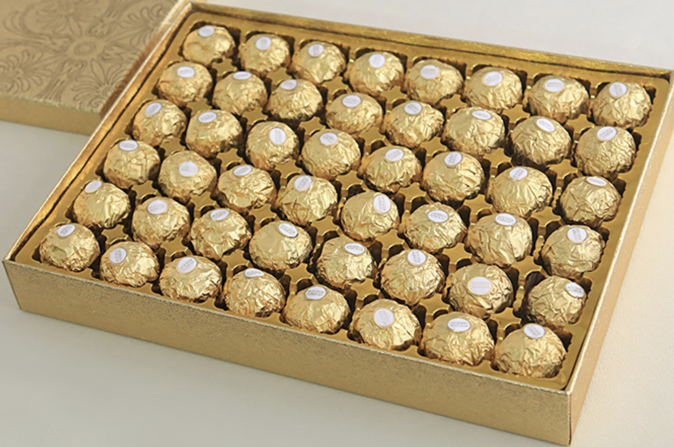 정성템 협력사 초콜릿 스퀘어 페레로로쉐 T48  선물 발렌타인 데이 수능