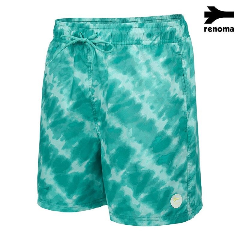 [롯데백화점] 레노마 수영복 남성 사선 물나염 우븐 비치 반바지MS2D902_GN LE1221000830
