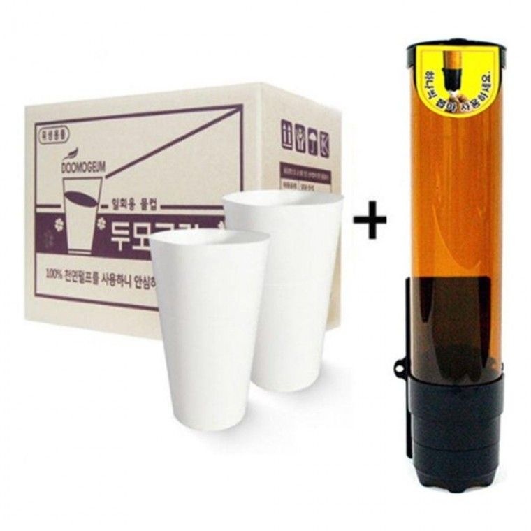 세모금컵 두레박컵 한모금컵 두모금컵 2000매+ 전용디스펜서 생수컵