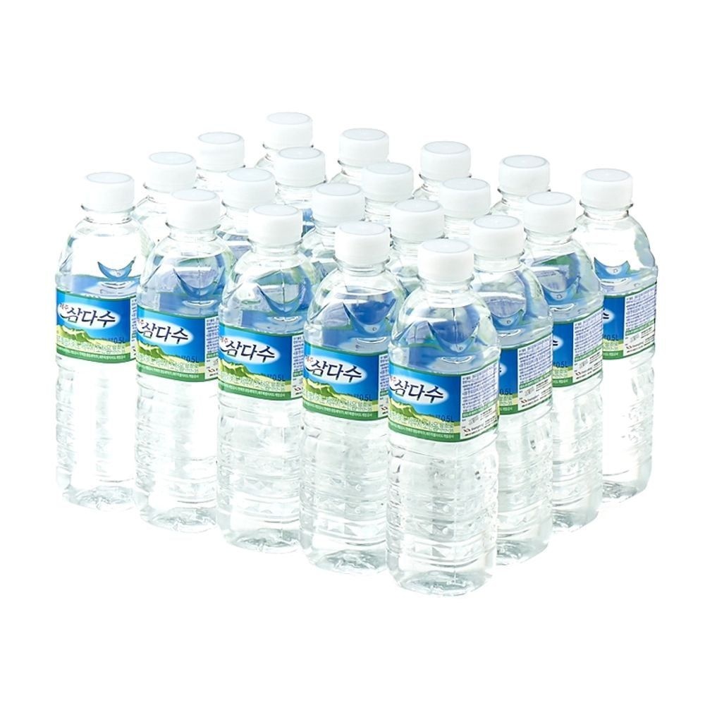 복지니마켓 협력사 삼다수 광동 500ml x 20PET 샘물 500 미네랄워터 생수