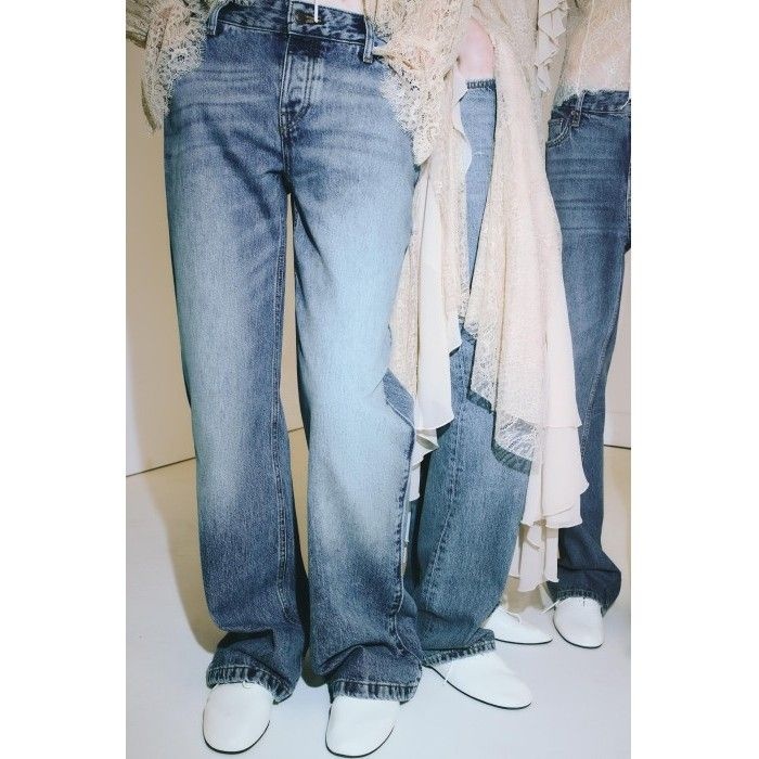 (ZARA 자라) [해외] 자라 (ZARA 자라) ZW 컬렉션 부츠컷 진 로우 웨이스트 6840 072 400