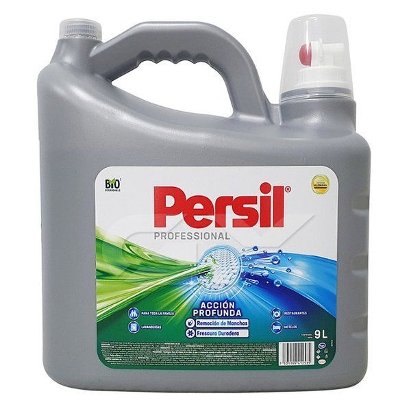 퍼실 프로페셔널 대용량 액체세제 드럼/일반겸용 9L 고농축 빨래 세탁세제