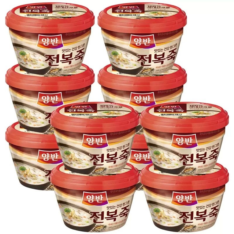 [온누리상품] 양반 전복죽 288g x 10개