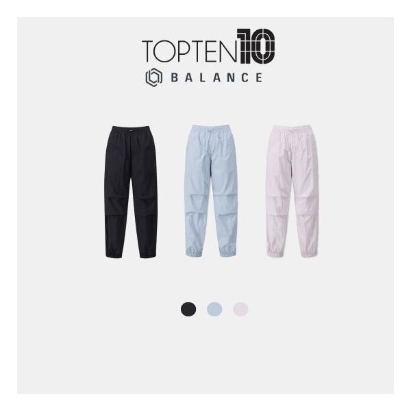 정가49900원 여성 탑텐밸런스 경량 파라슈트 팬츠 MBF5PP2010 BS 167491