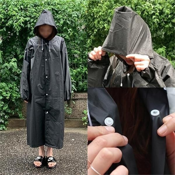 강물처럼 빅사이즈사랑해요 2504L201 우비엔후드레인코트 JY (S8022407)