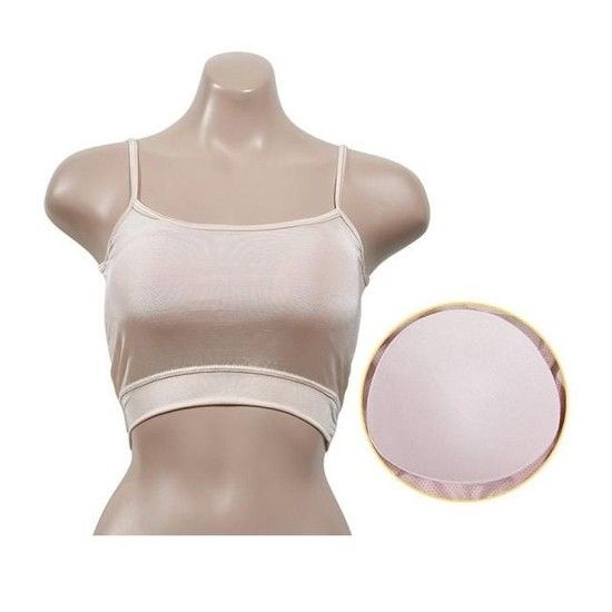 [MEM40424_62_62]끈브라 여성브라탑 - 베이지 여성