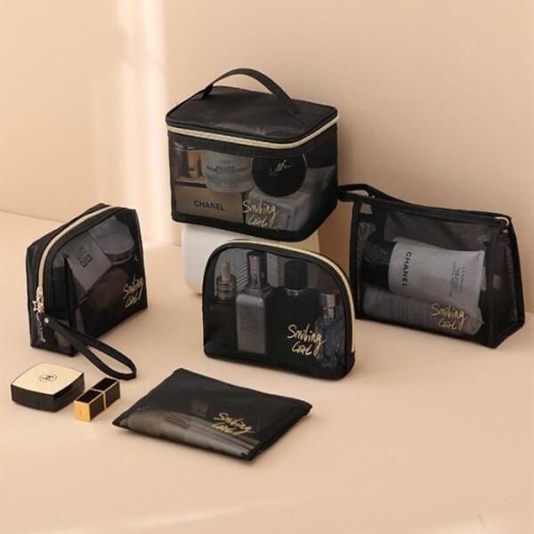 상세페이지 참조 [셀러허브잡화] 이거찜 다용도 메쉬 여행용 국내가 파우치 5종