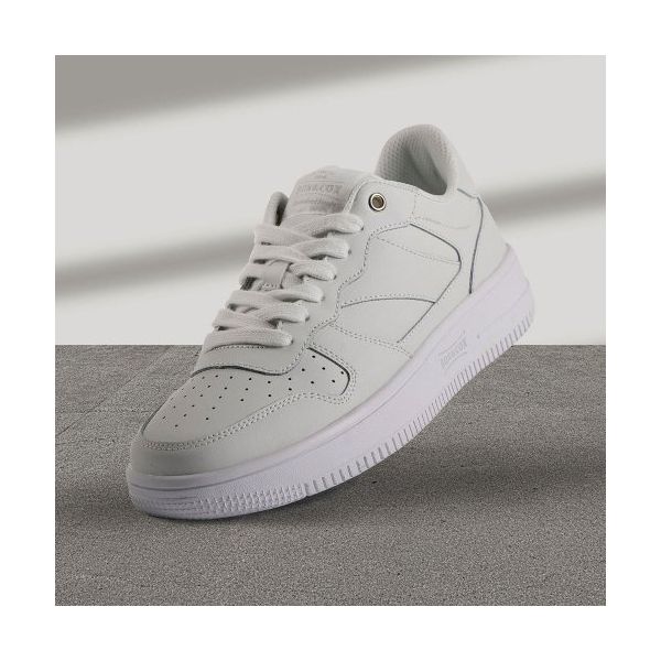 박스앤콕스 BOX&COX 포르투나 레더 화이트 메탈릭골드