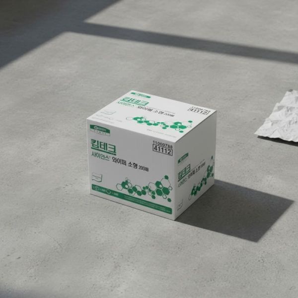 41112 킴테크사이언스 소형 200매X60카톤 107X210(mm)