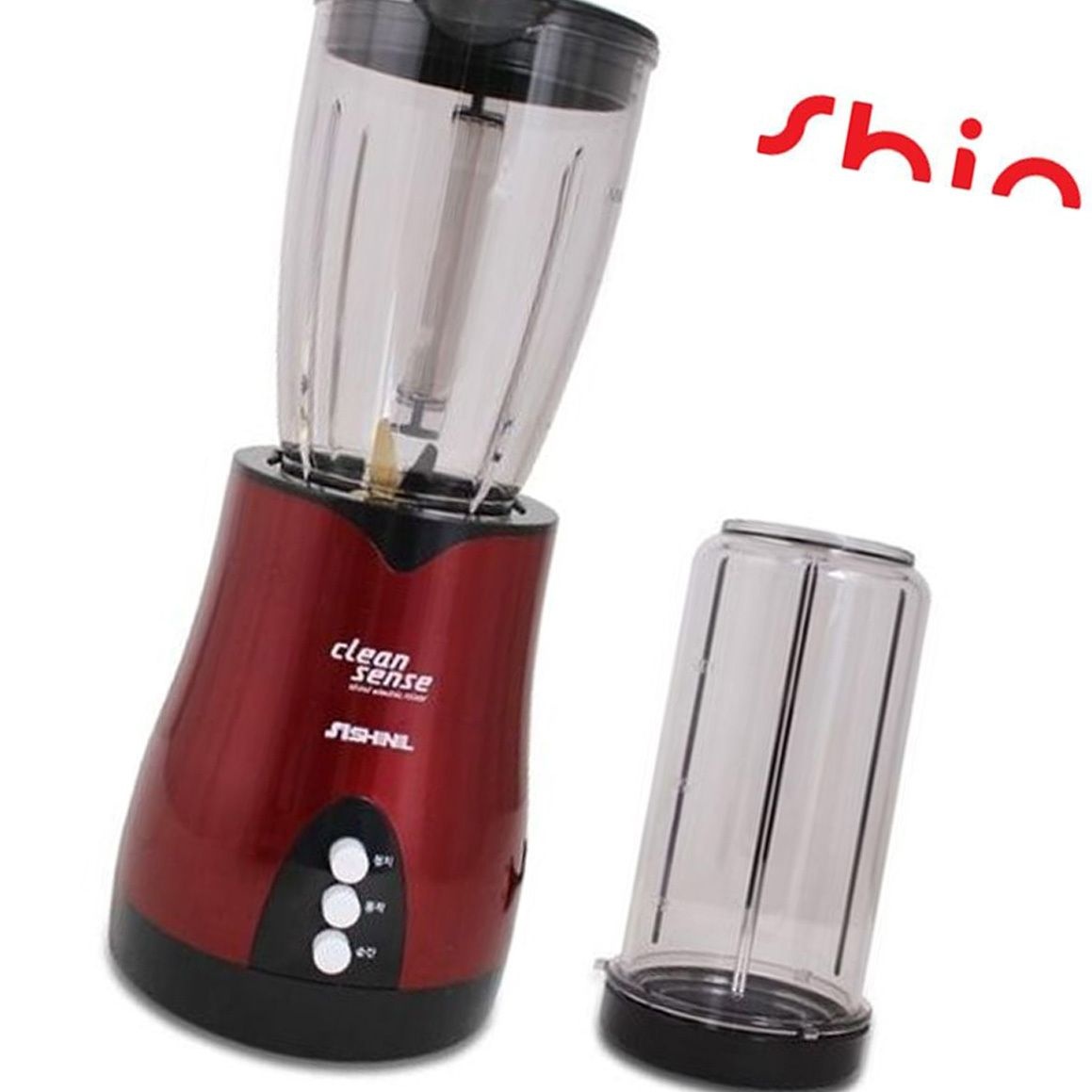 신일 웰빙 후드믹서기 믹서기 분쇄기 쥬스 가정용 푸드 블렌더 믹스기 이유식 조용한 만능