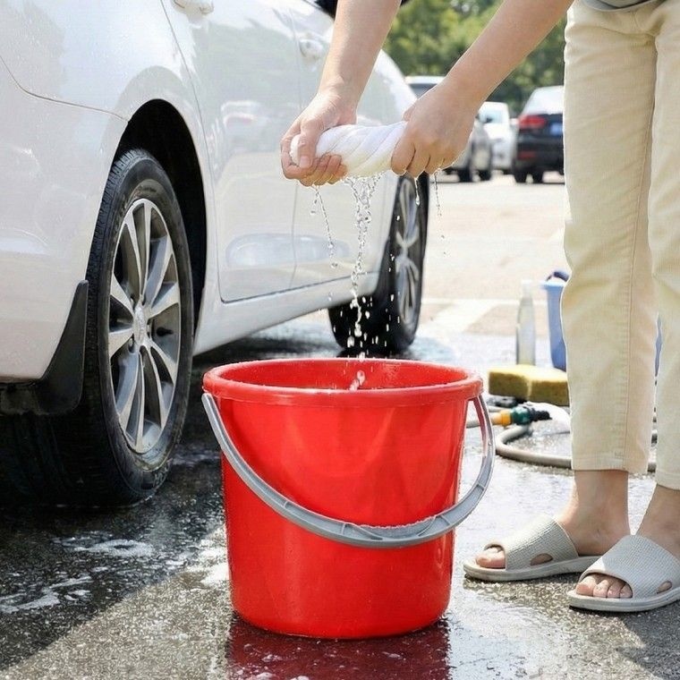 다용도 양동이 손잡이 바케스 세차물통 버켓 16.5L