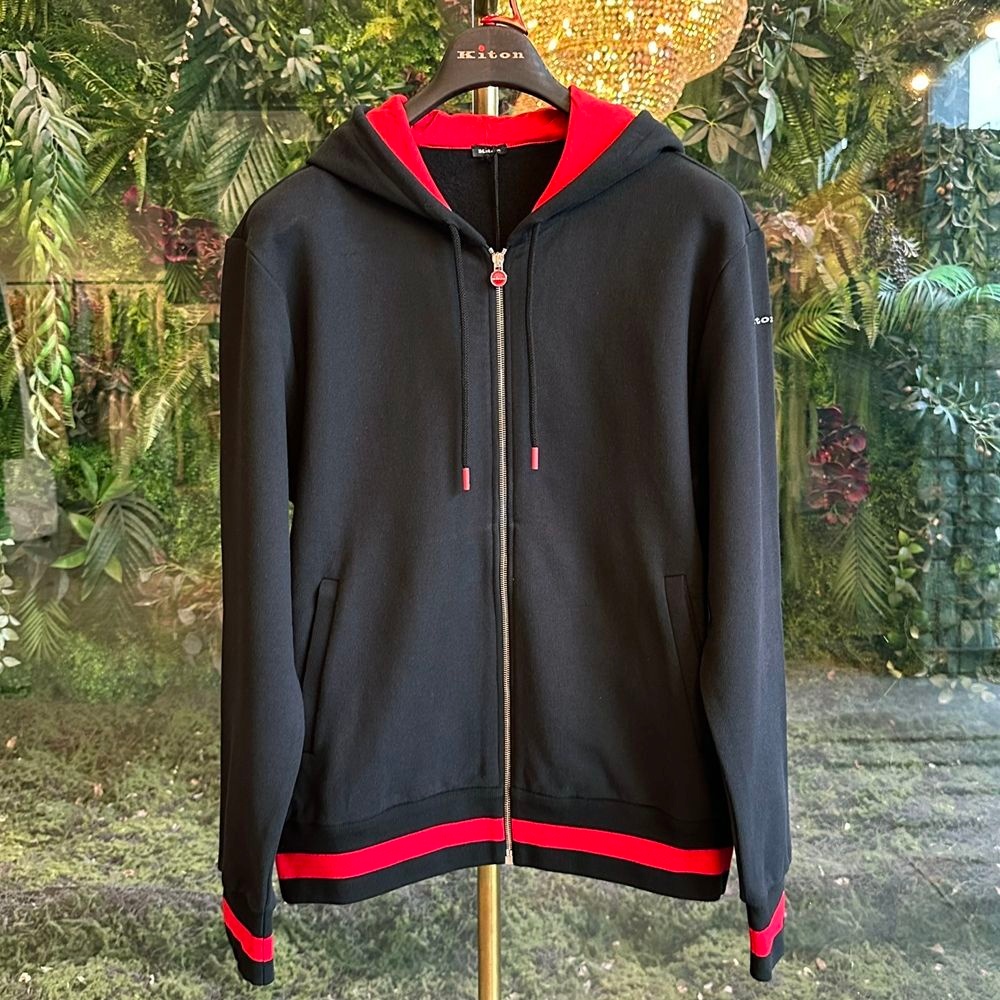 키톤 후드집업 디테일 트레이닝 셋트 화이트 UMJ0026 01006